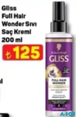 GLİSS FULL HAİR WONDER SIVI SAÇ KREMİ 200 ML